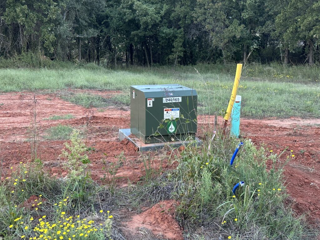 OEC Underground Electric, High Speed Fiber Optic Internet, City Water Available with Water Meter Purchase