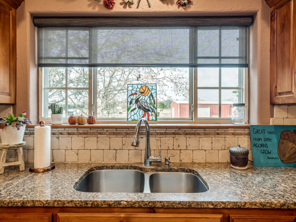 Kitchen Sink with a View!