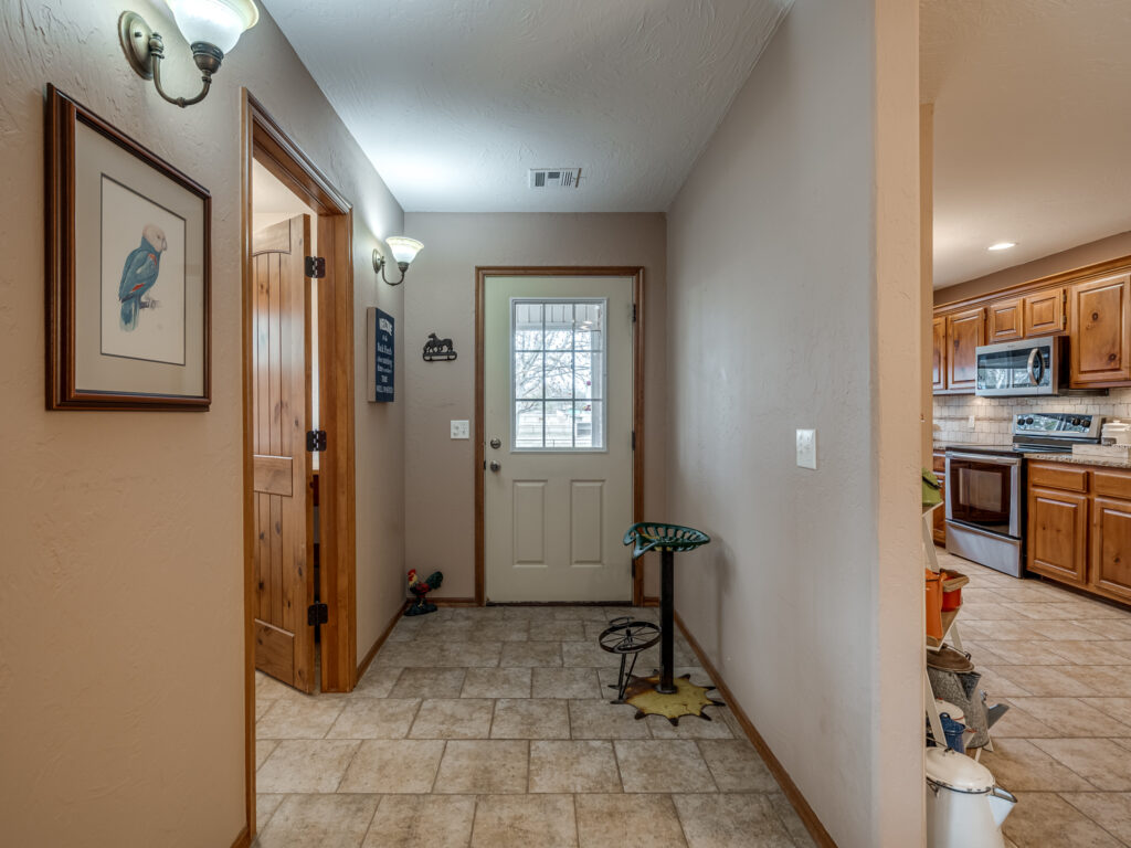 Hall to Guest Powder Bath