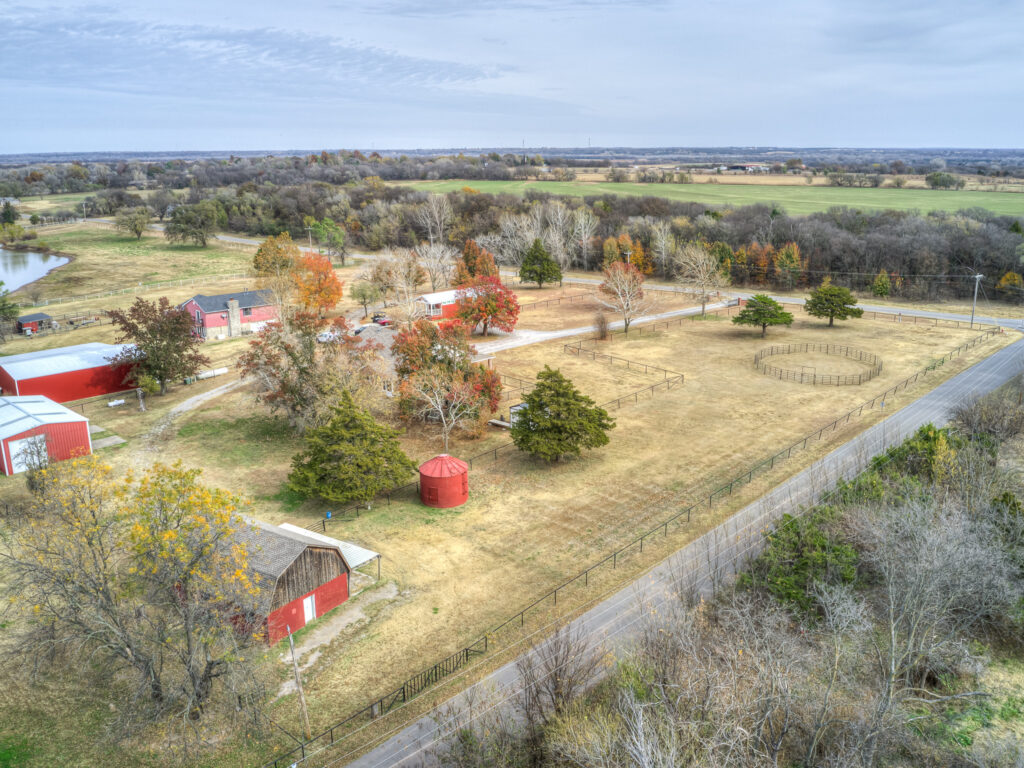 South Side of Property