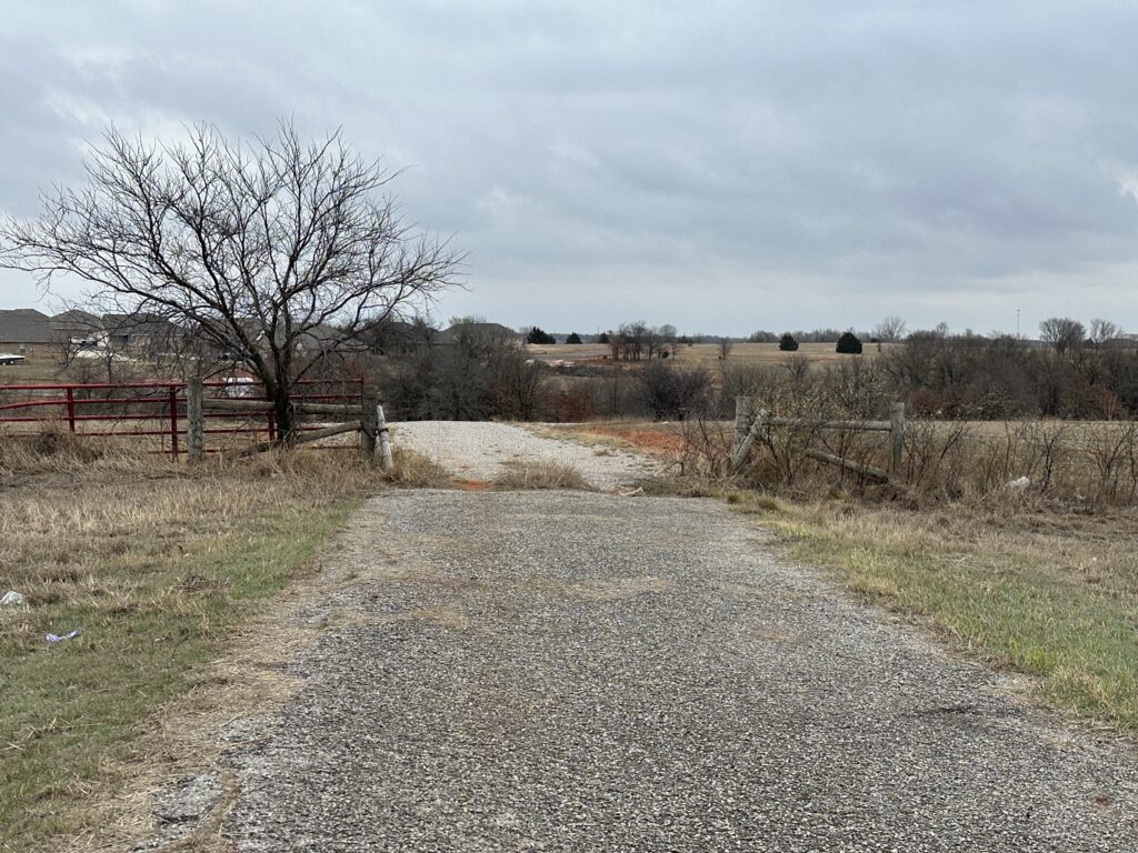 View of ODOT Approved Axle Road of of SH62