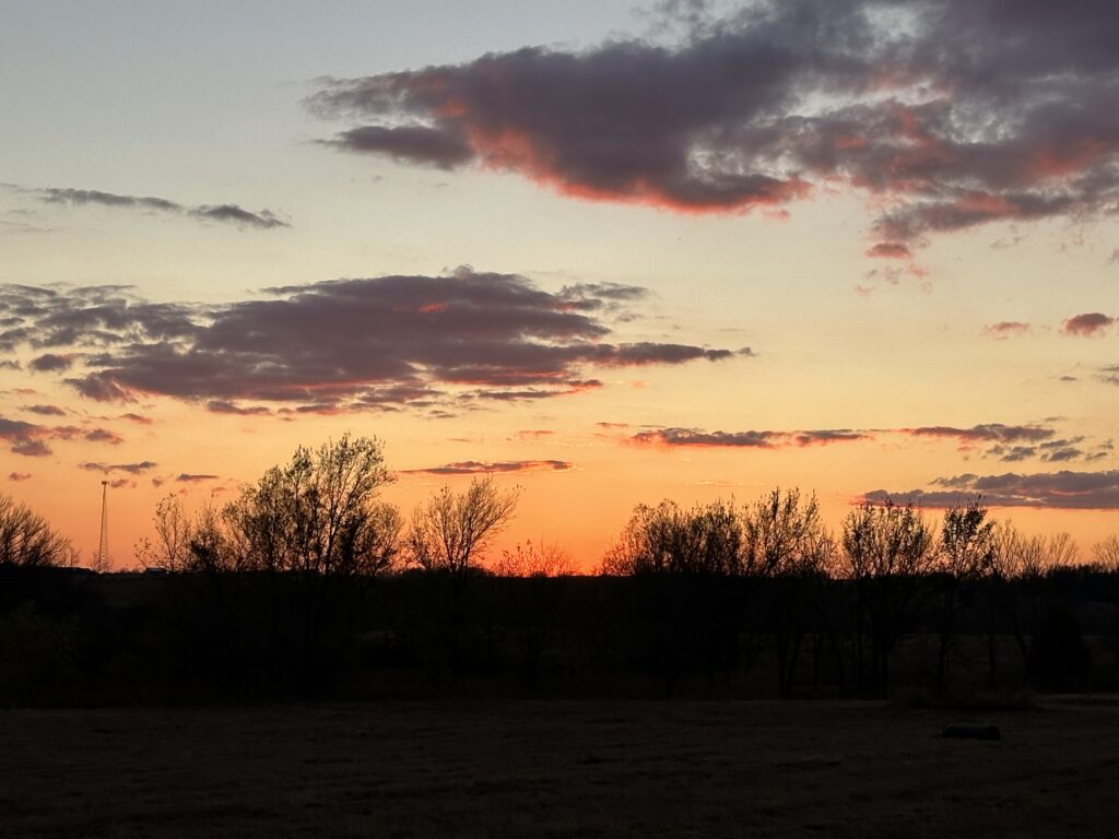 Westerly Skies of Winter Sunsets