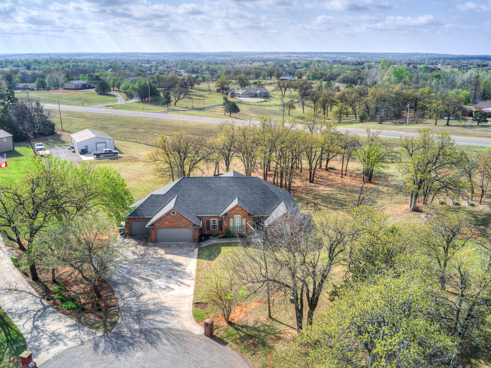 Drone View Looking to the East & South