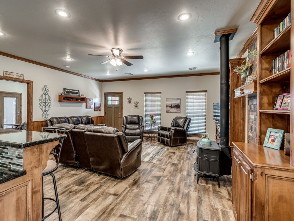 Living Room, Open Floor Plan