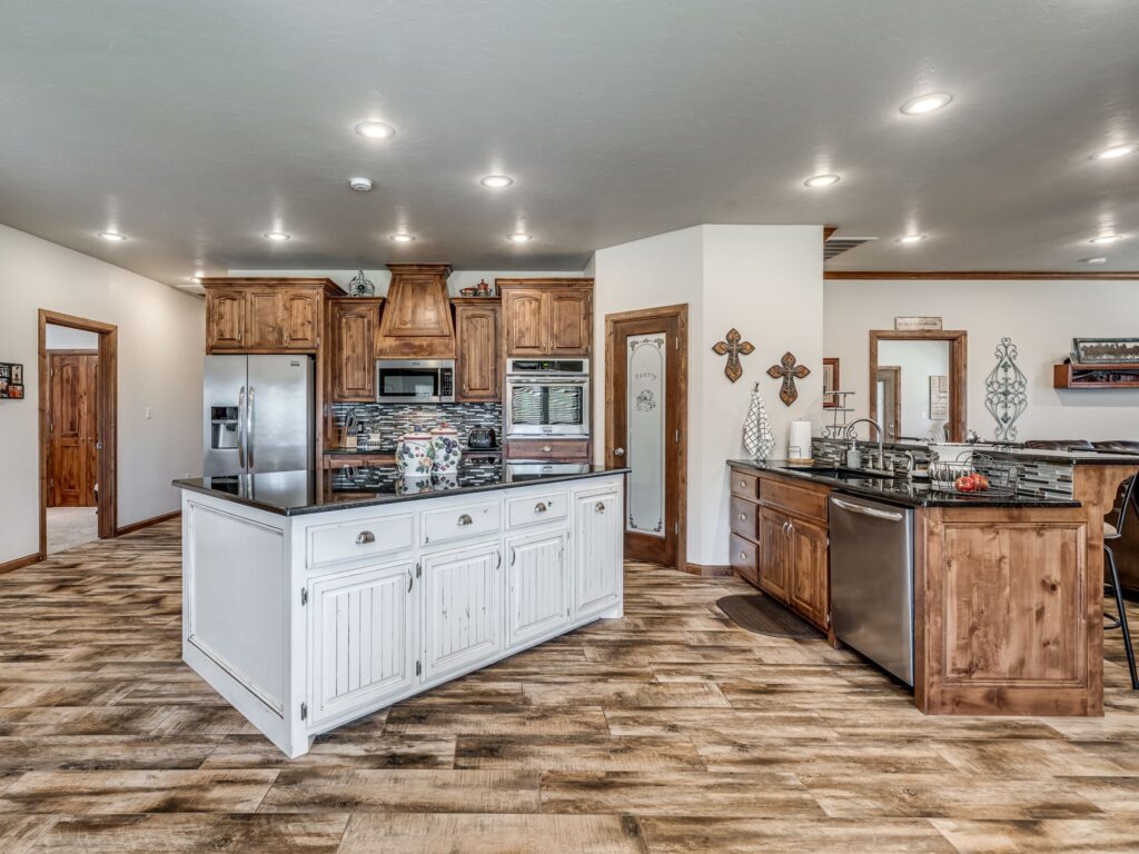 Kitchen with Southwest Ranch Style
