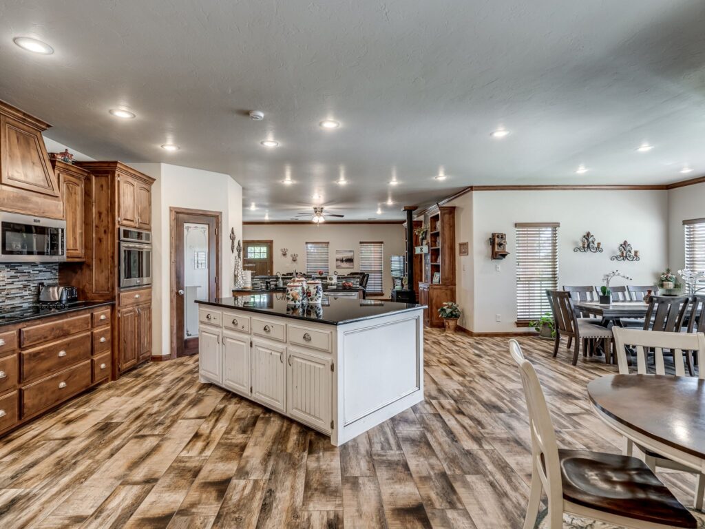 Large Open Kitchen and Dining