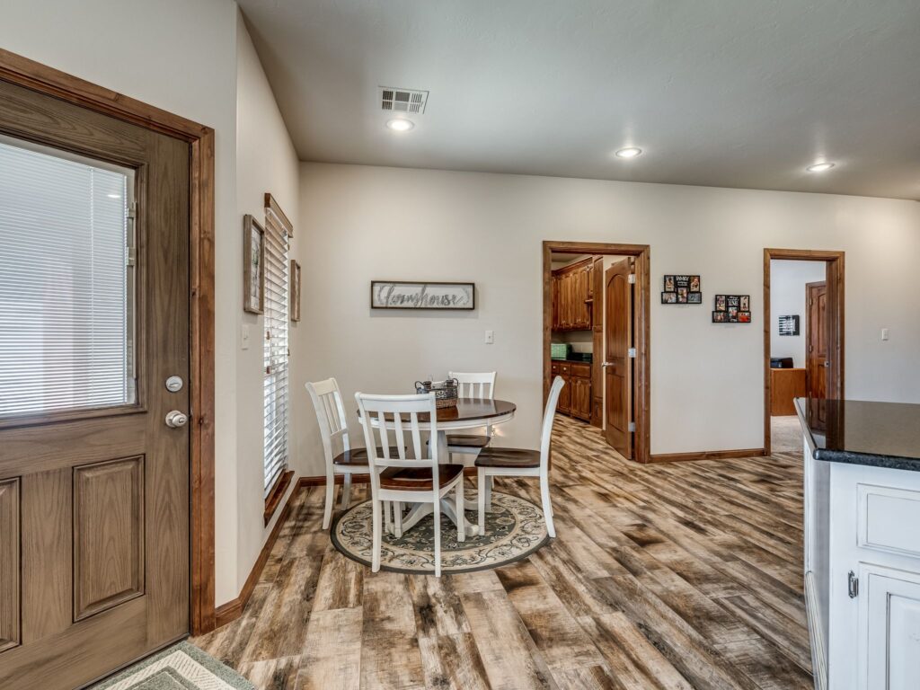 Entry inside Kitchen Door