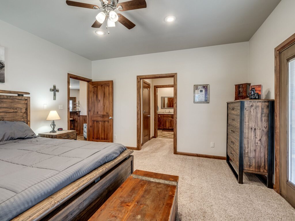 Primary Bedroom Entry Door from Living Room