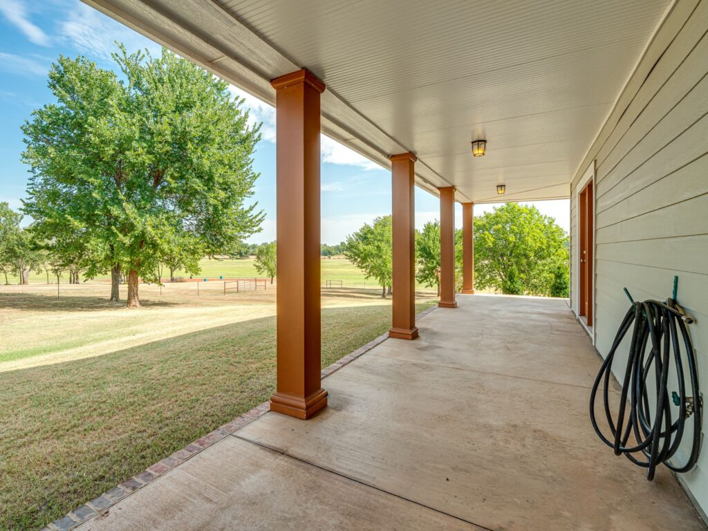 Walk-Around Porch from the Primary Bedrooms French Doors